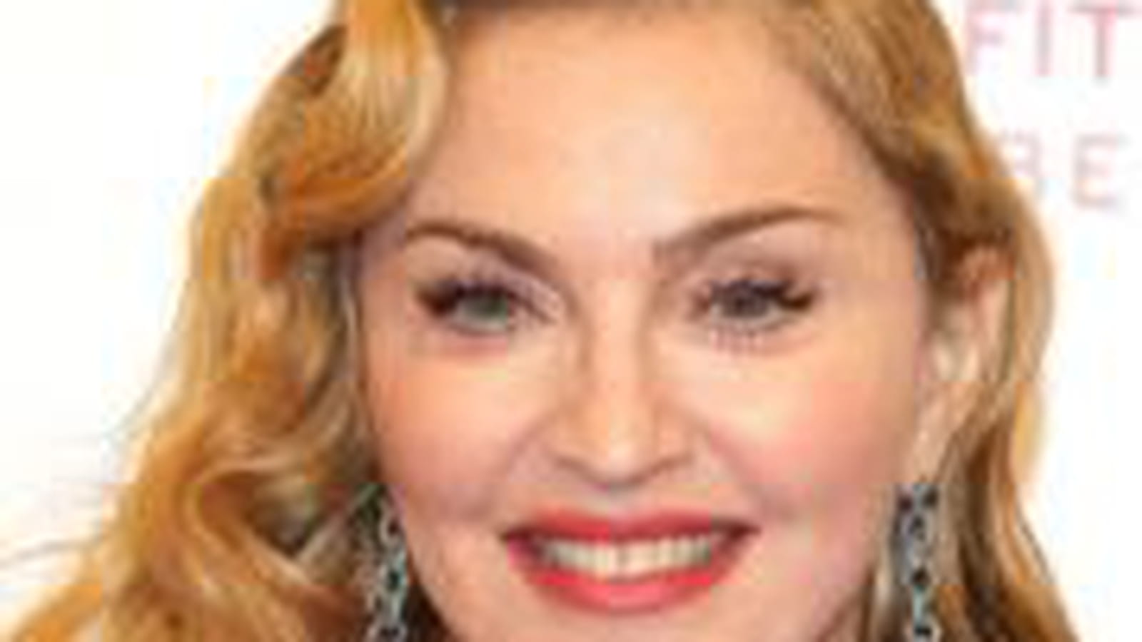 Madonna en blonde
