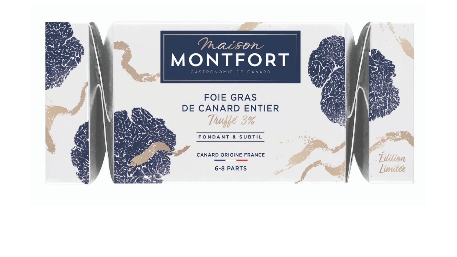 Le foie gras de canard entier truffé 3% de la Maison Montfort