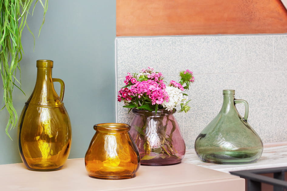 Vases color&eacute;s Ulys d'Habitat