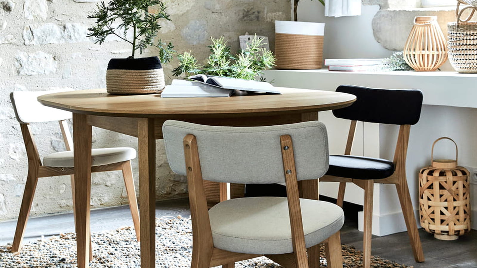 Élégante table ronde