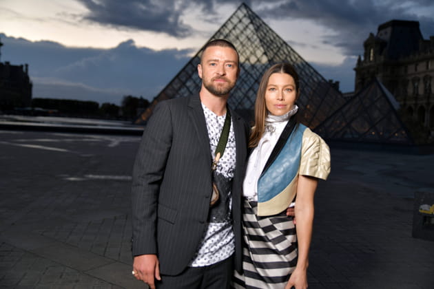 Justin Timberlake et Jessica Biel, parisiens