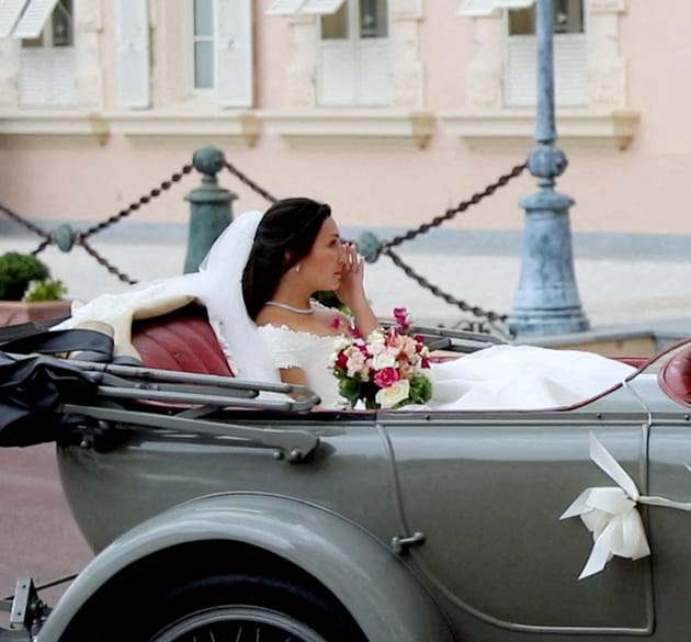 Marie Chevallier, à bord de son carosse
