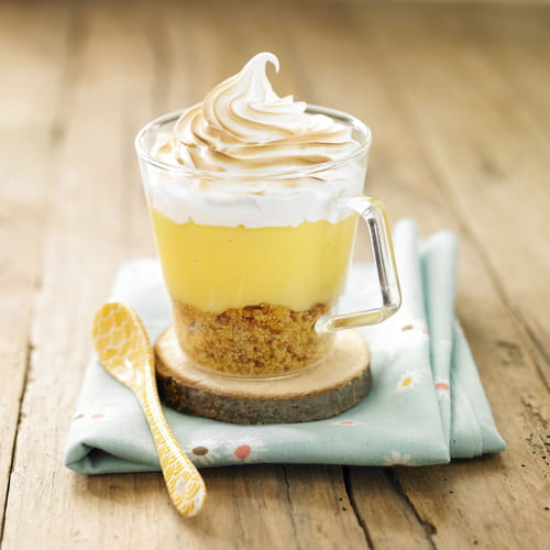 Tarte au citron meringuée bretonne