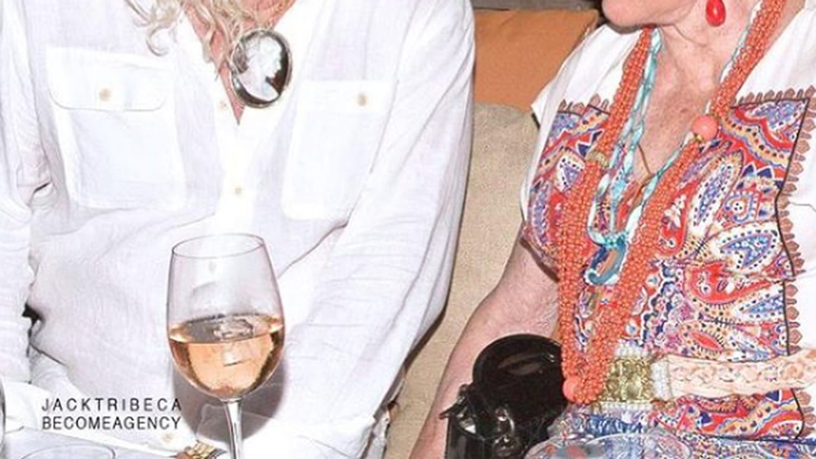 Pierre-Jean Chalençon et Ivana Trump