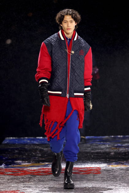Look 63&nbsp;du d&eacute;fil&eacute; Tommy Hilfiger