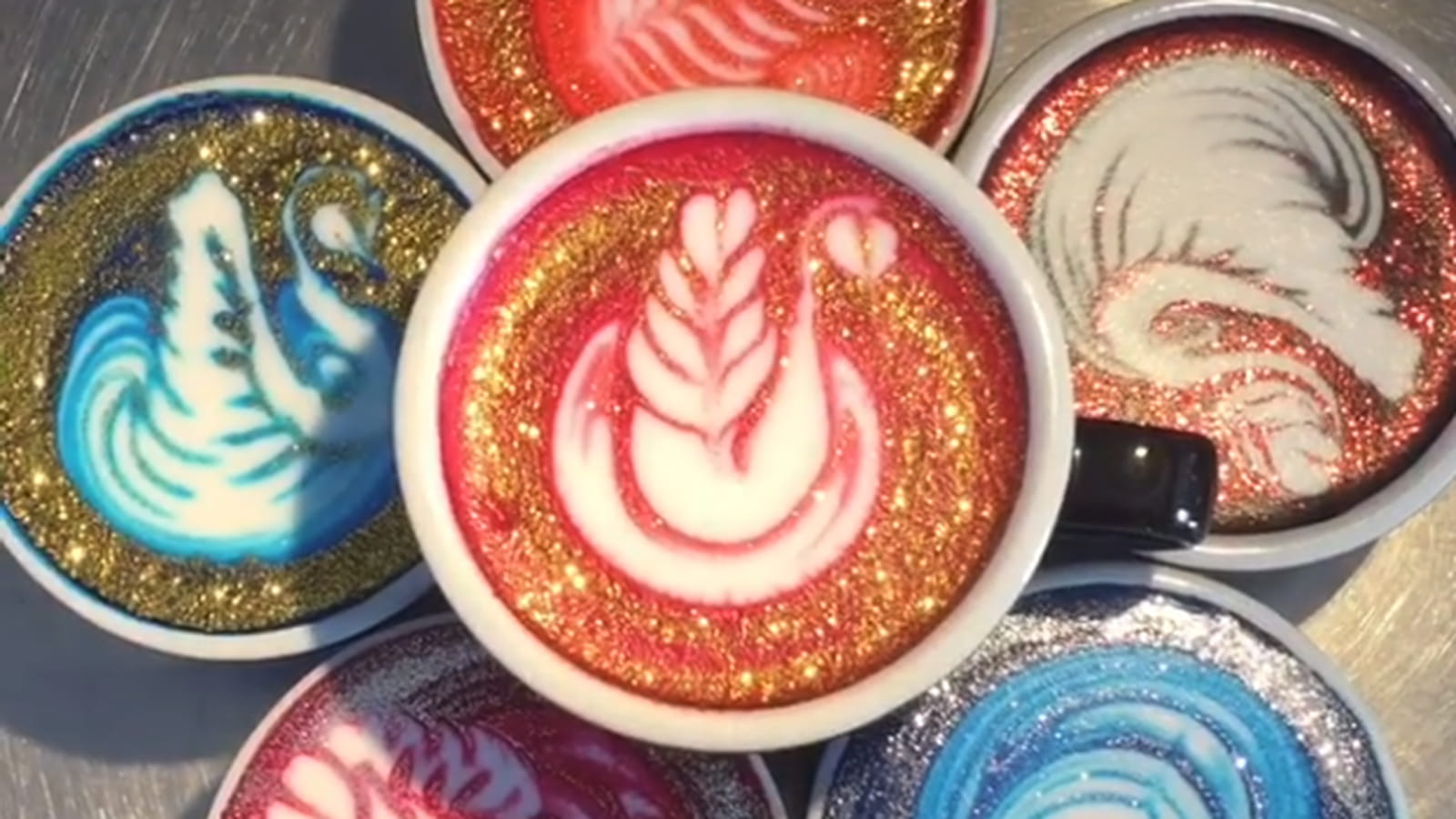 Glitter coffee par milliers