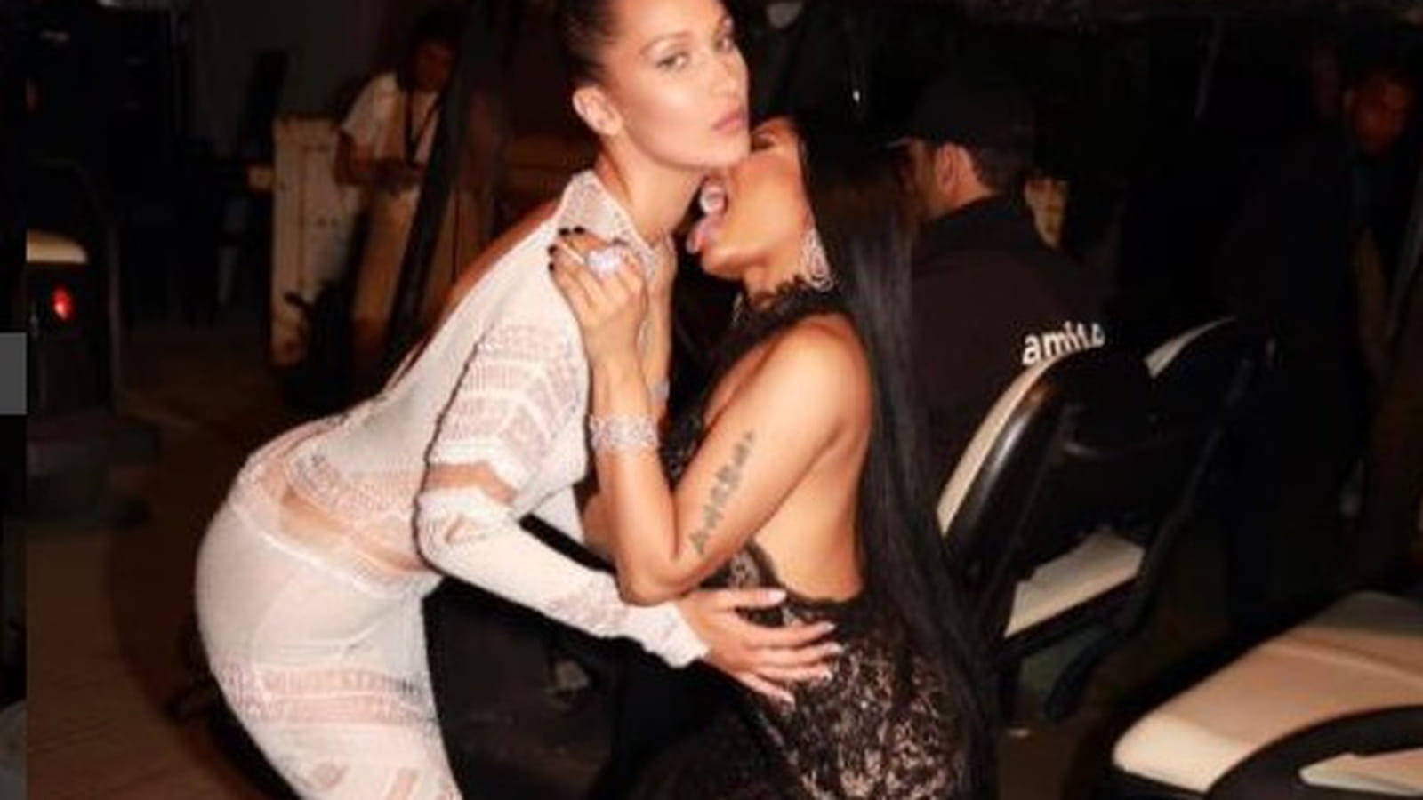 Nicki Minaj et Bella Hadid