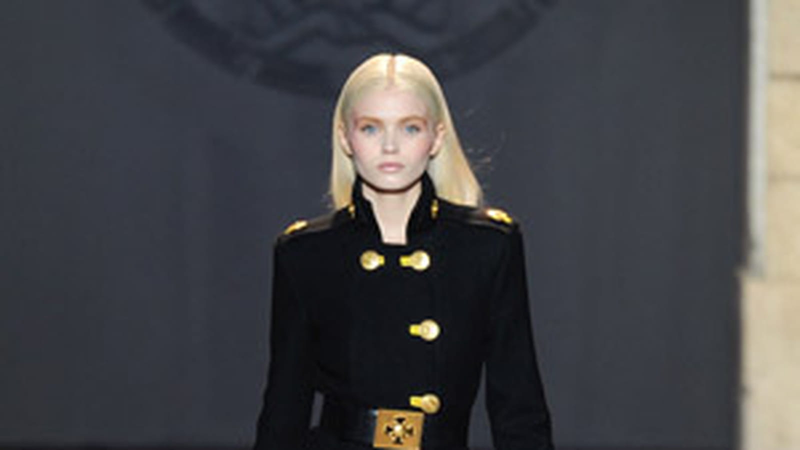 Militaire arty chez Versace
