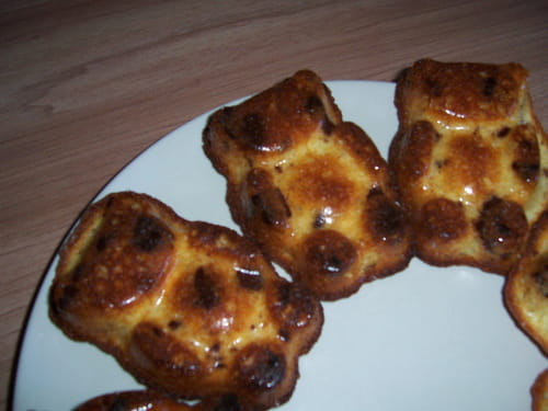 Oursons aux pépites de chocolat