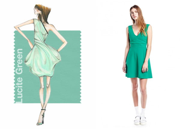 Lucite green de Pantone