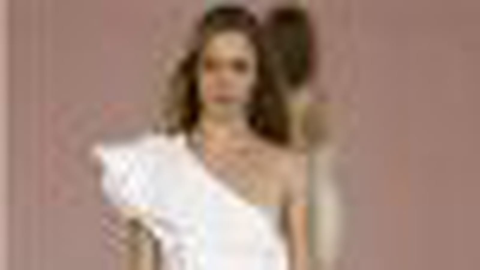 Robe asymétrique de Chloé