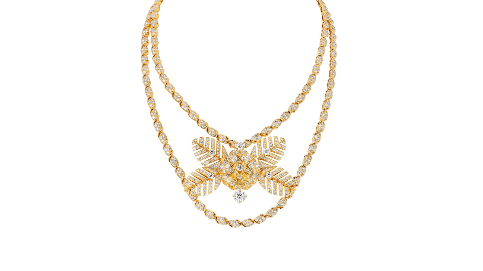 Collier Camélia Venitien