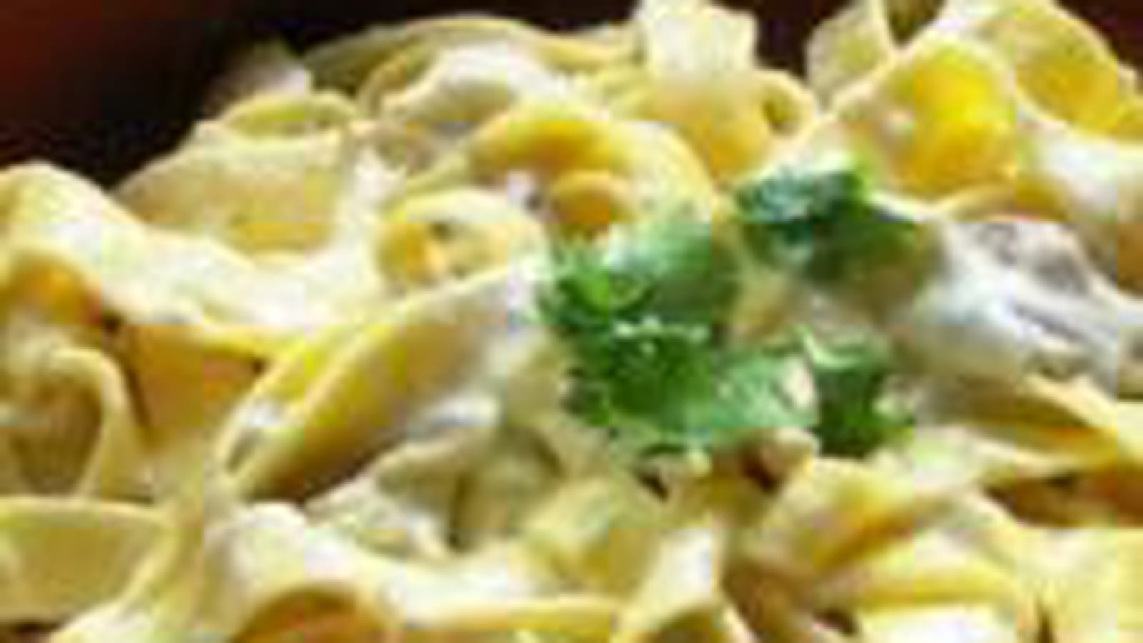 Tagliatelles au bleu et aux noix