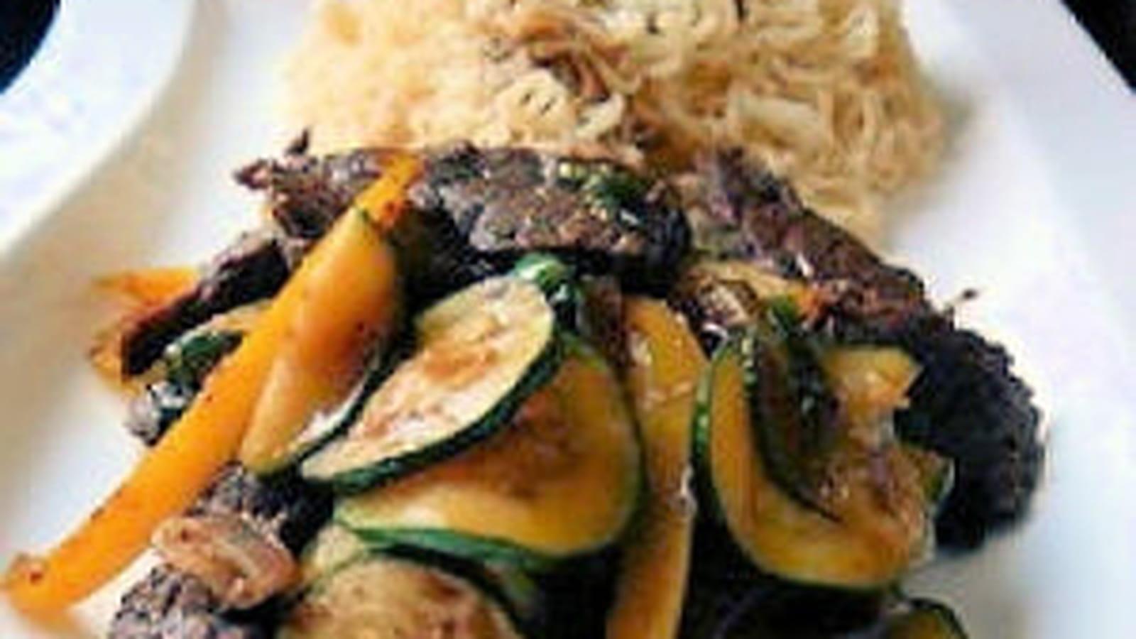 Sauté de boeuf au curry