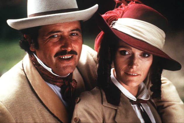 Avec Margot Kidder dans "Lousiane" de Philippe de Broca (1983)
