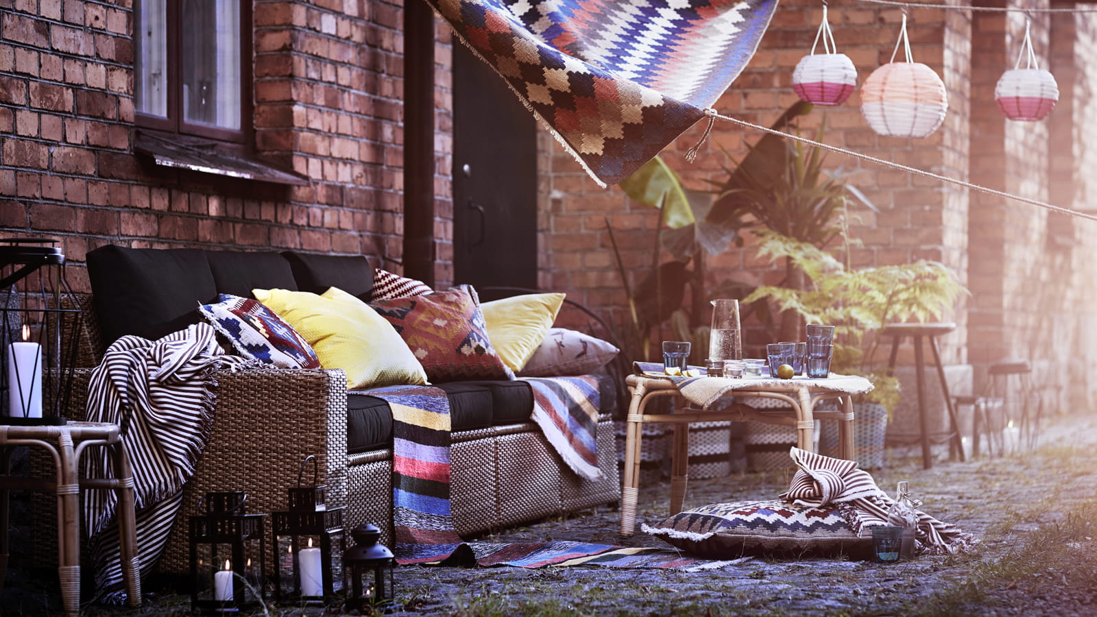 Housse de coussin Sommar Ikea 