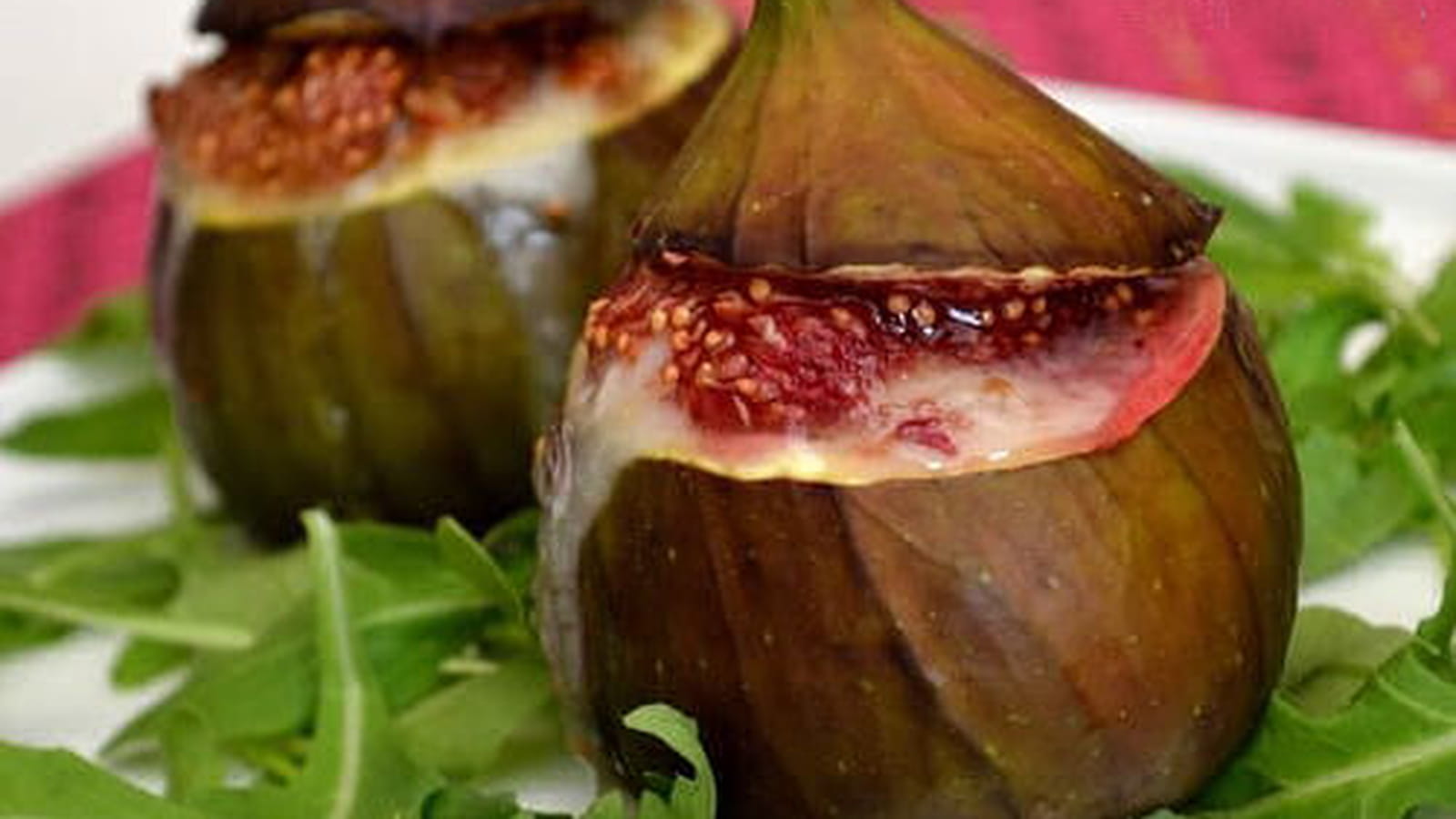 Figues farcies au gorgonzola et miel