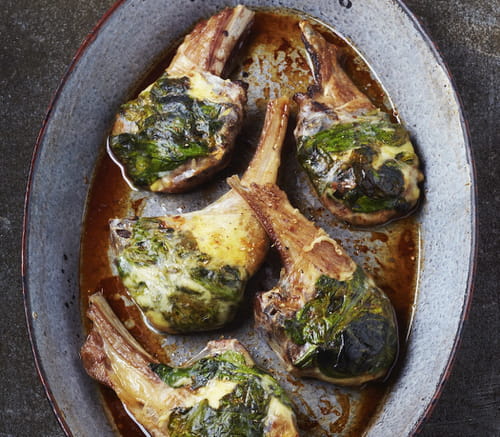 Côtes d'agneau bio façon caillettes