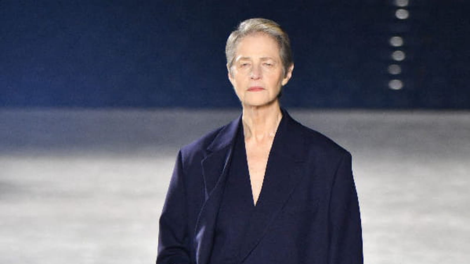 Charlotte Rampling le 18 janvier 2023