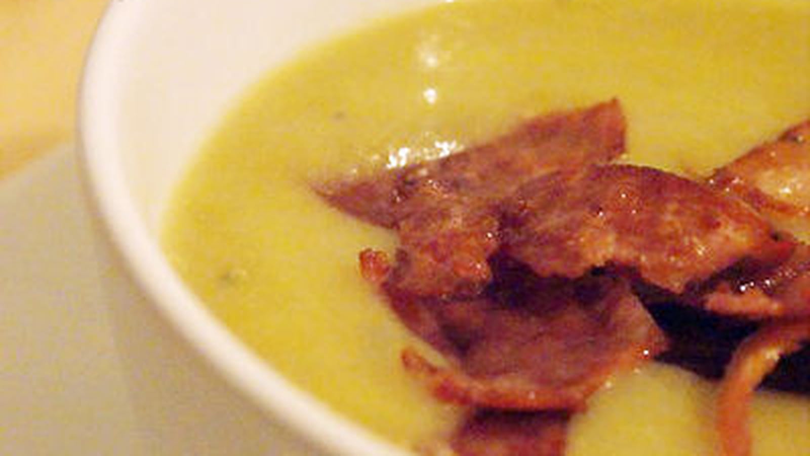 Velouté de poireaux