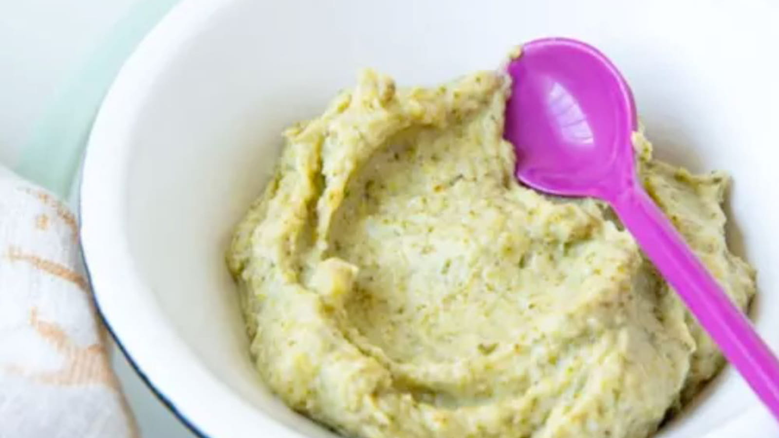Crème de brocolis et fromage frais