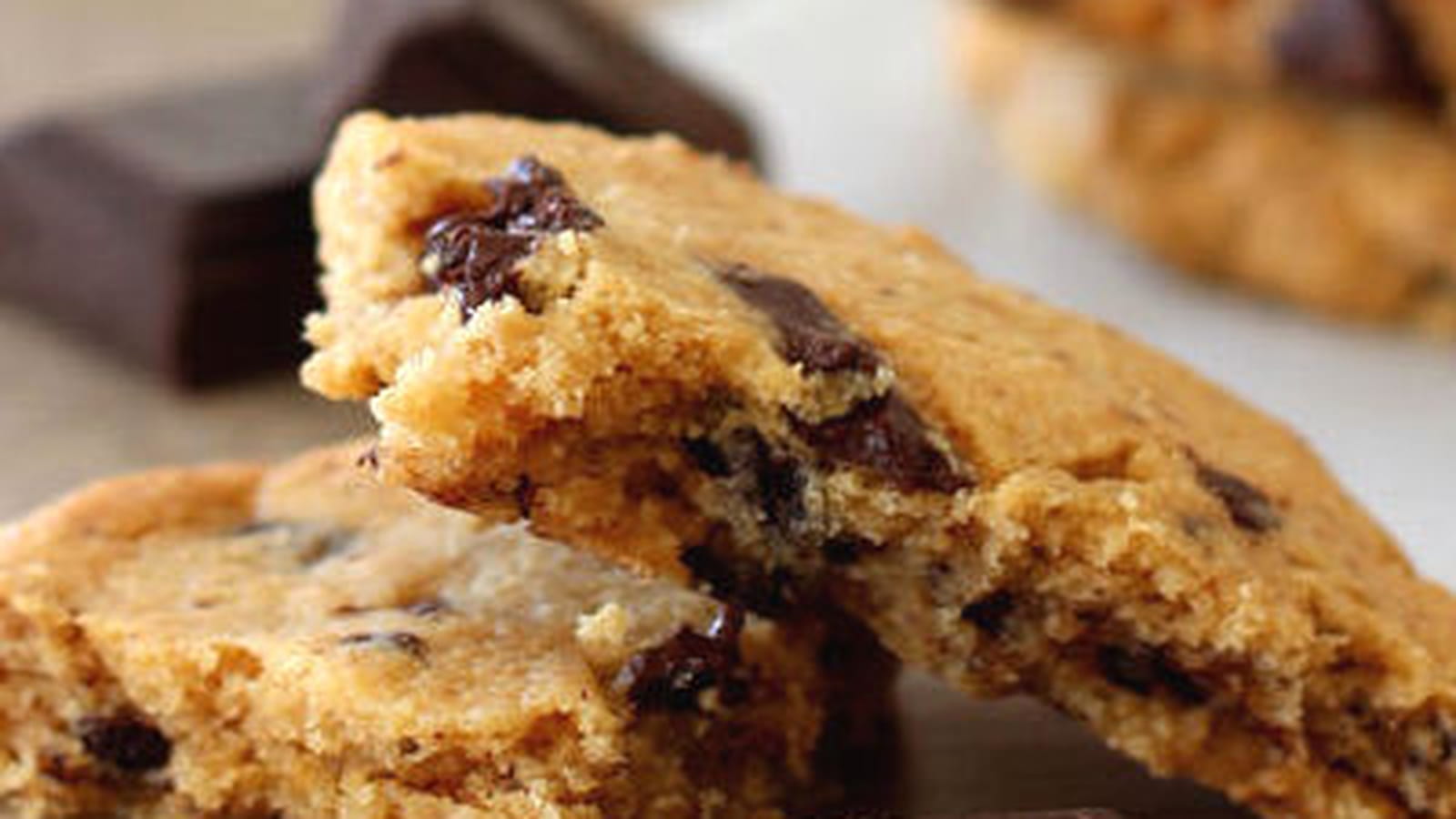 Cookies au beurre de cacahuète et Chocolat Noir