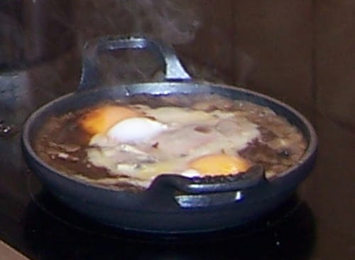 Oeufs au plat Louis Oliver
