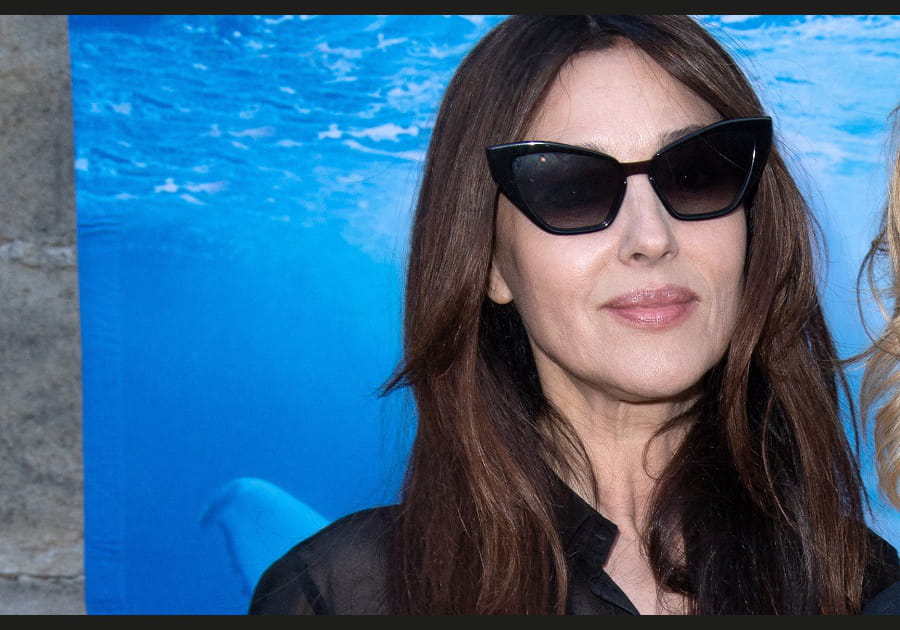 Le look chic de Monica Bellucci