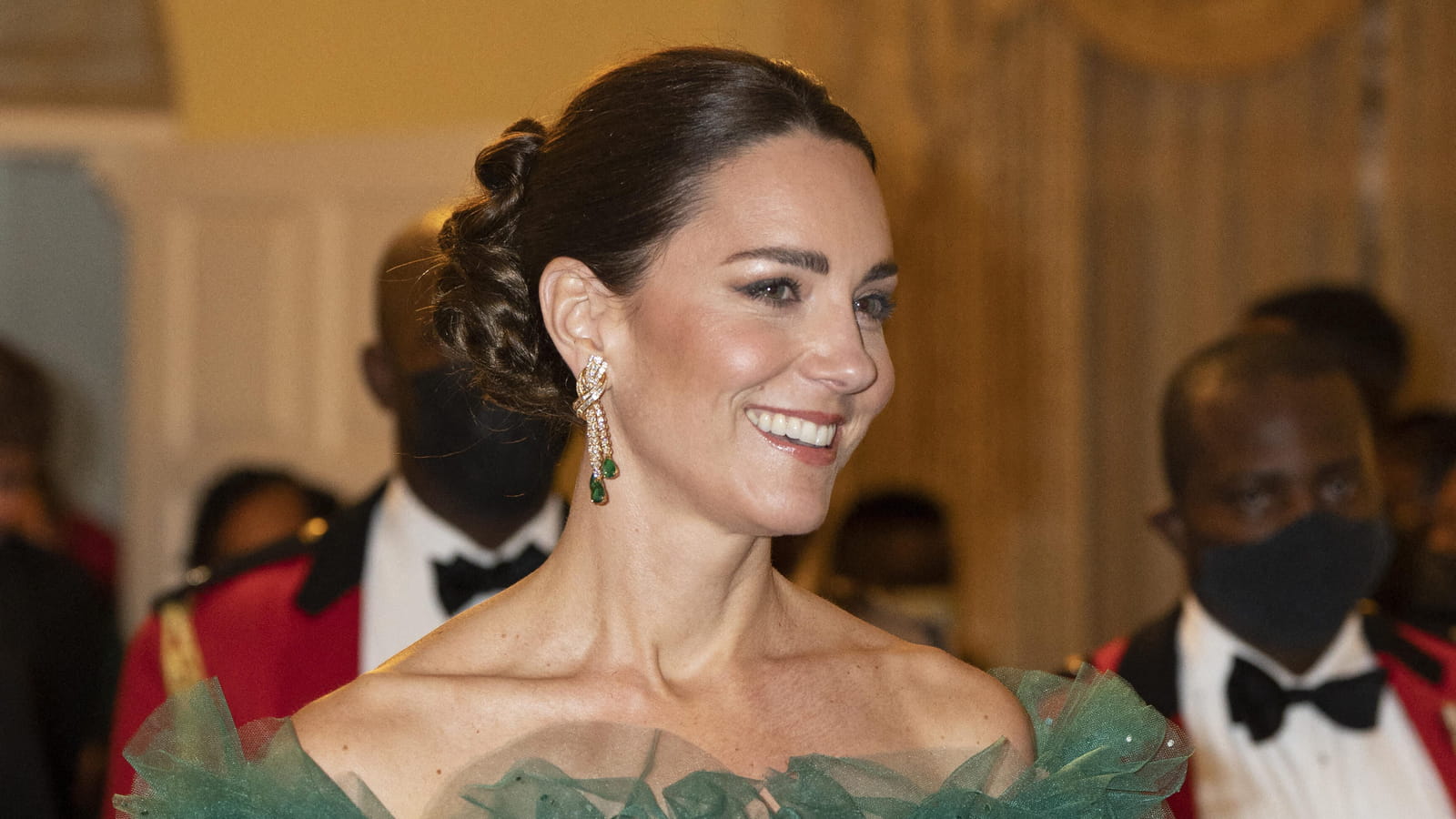 Chignon travaillé 