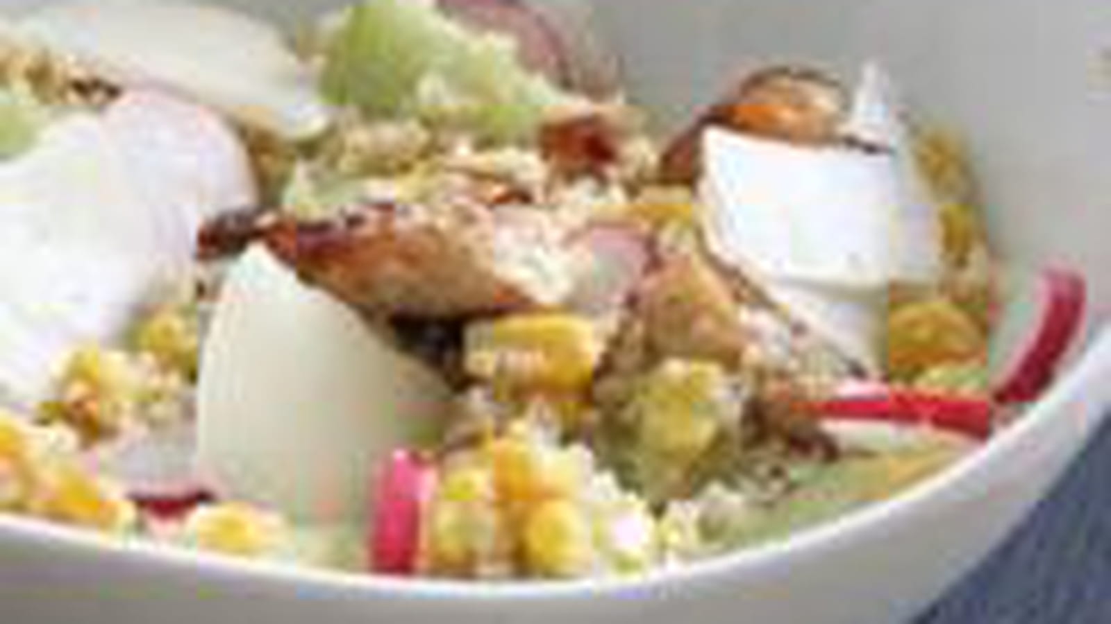 Salade boulgour poulet tandoori