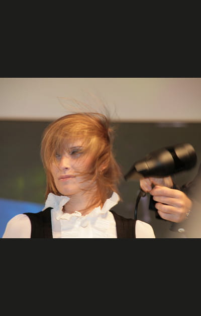 Coiffage au s&eacute;choir