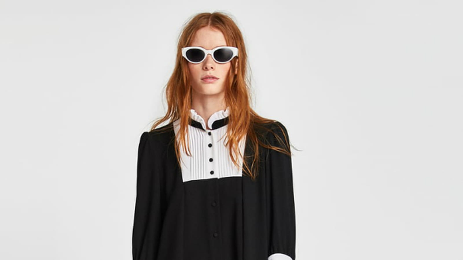 Robe avec empicement 