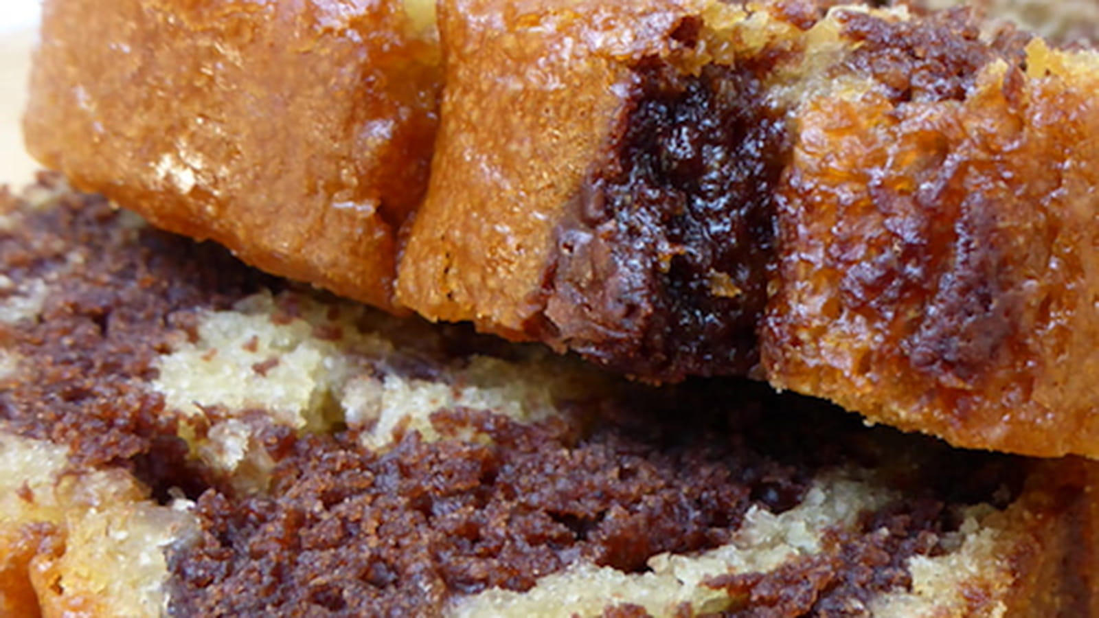 Gâteau marbré vegan sans oeuf et sans lait