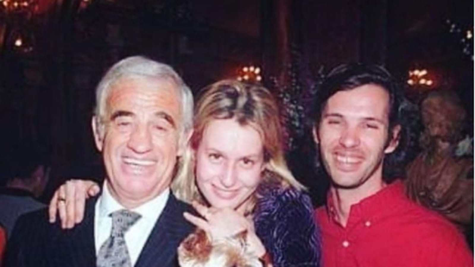 Jean-Paul Belmondo, Luana Belmondo et Paul Belmondo