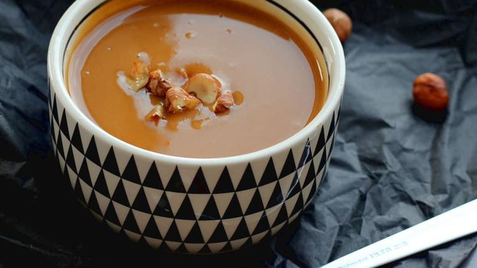 Soupe de butternut et de châtaigne