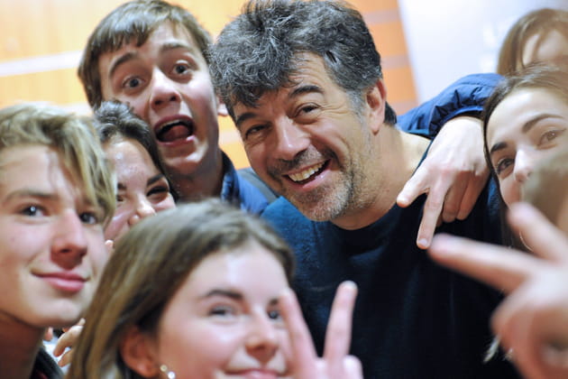 L'agent immobilier-star St&eacute;phane Plaza en s&eacute;ance de d&eacute;dicace &agrave; Lille