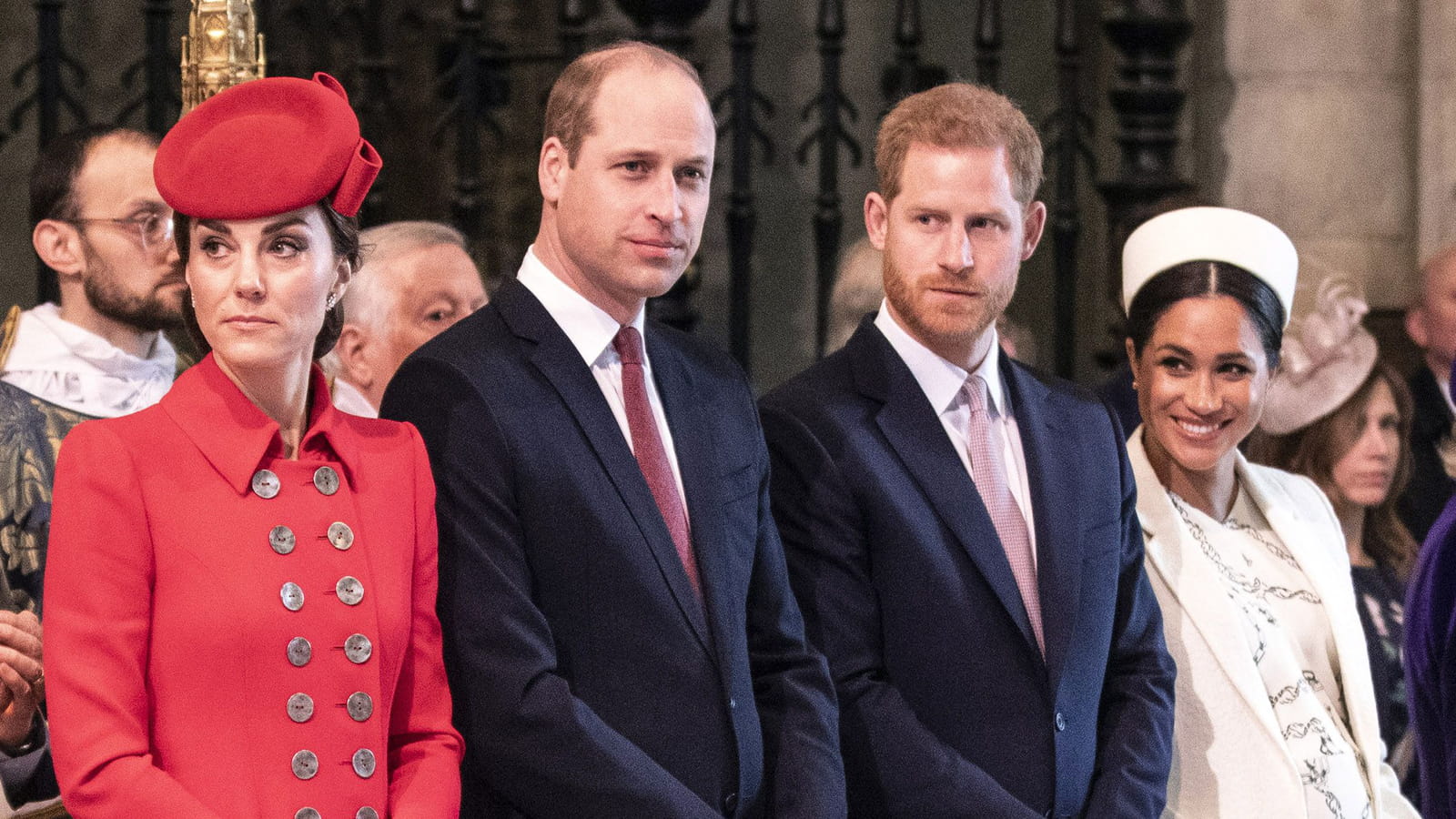 Kate Middleton, Prince William, Prince Harry, Meghan Markle