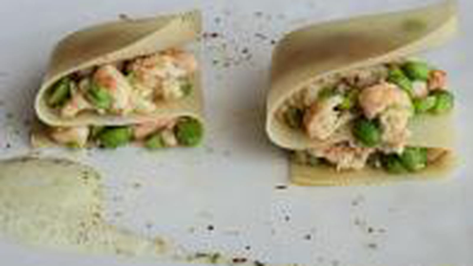 Lasagnes aux petits pois