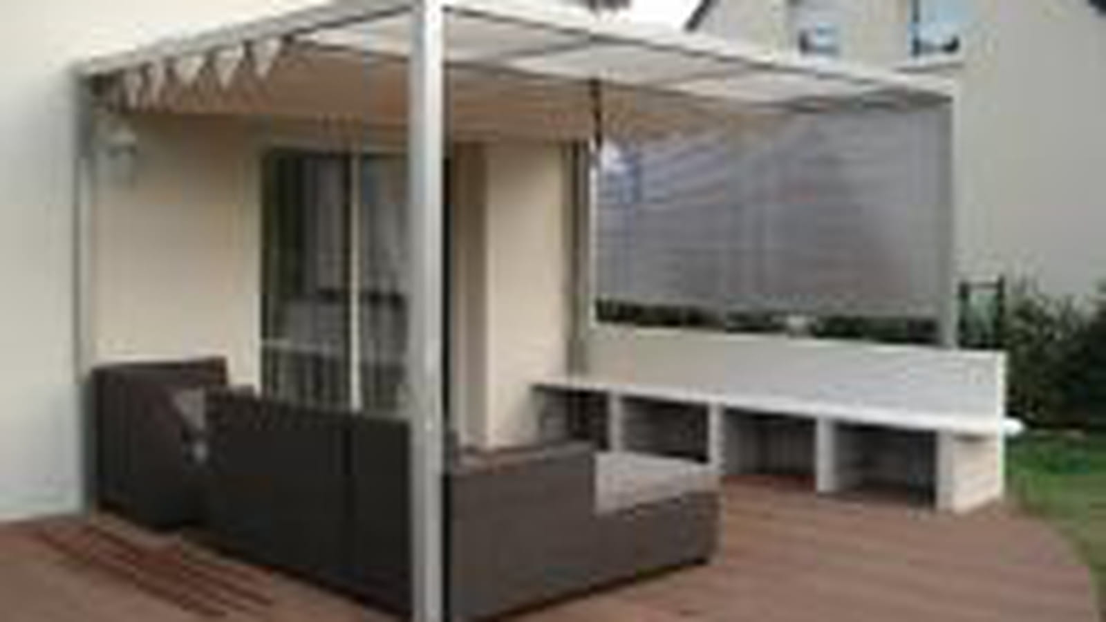 Terrasse en bois composite