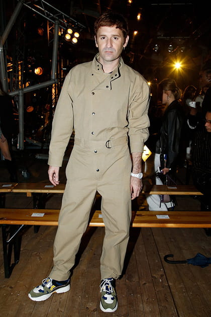 Nicolas Maury au d&eacute;fil&eacute; Isabel Marant