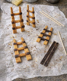 L'Escalier de Feu : le dessert au chocolat moléculaire du Chef Rodrigo Landa-Romero : Etape 3