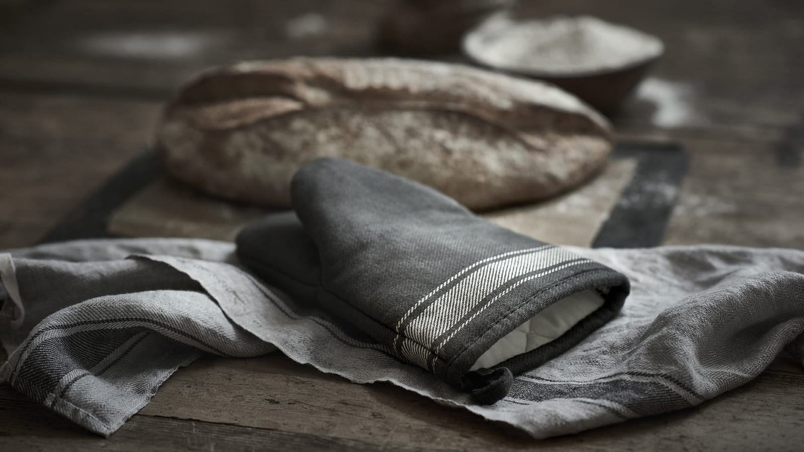 Serviette de table et gant Vardagen