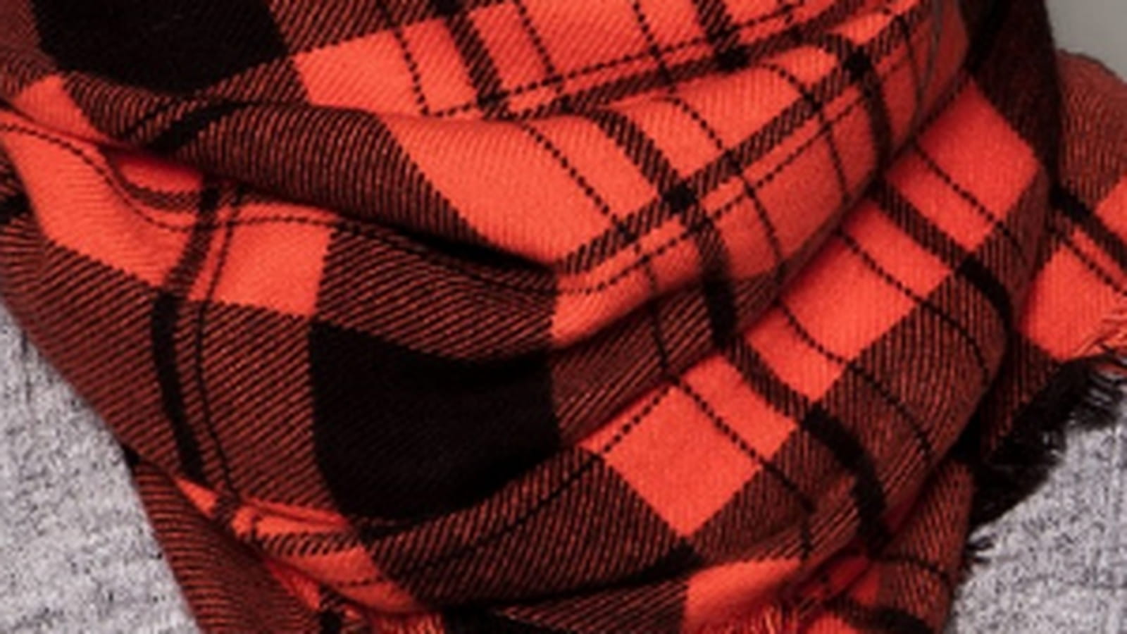 Écharpe-plaid de Pull & Bear