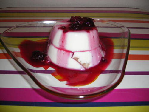 Fruits en gelée de coco