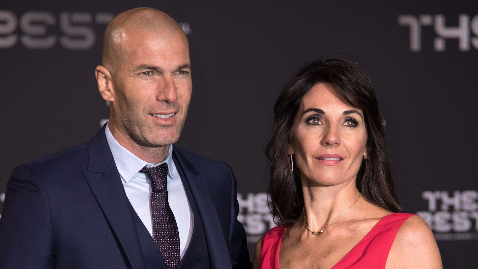 Zinedine et Véronique Zidane