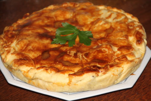 Tourte de poulet à la russe