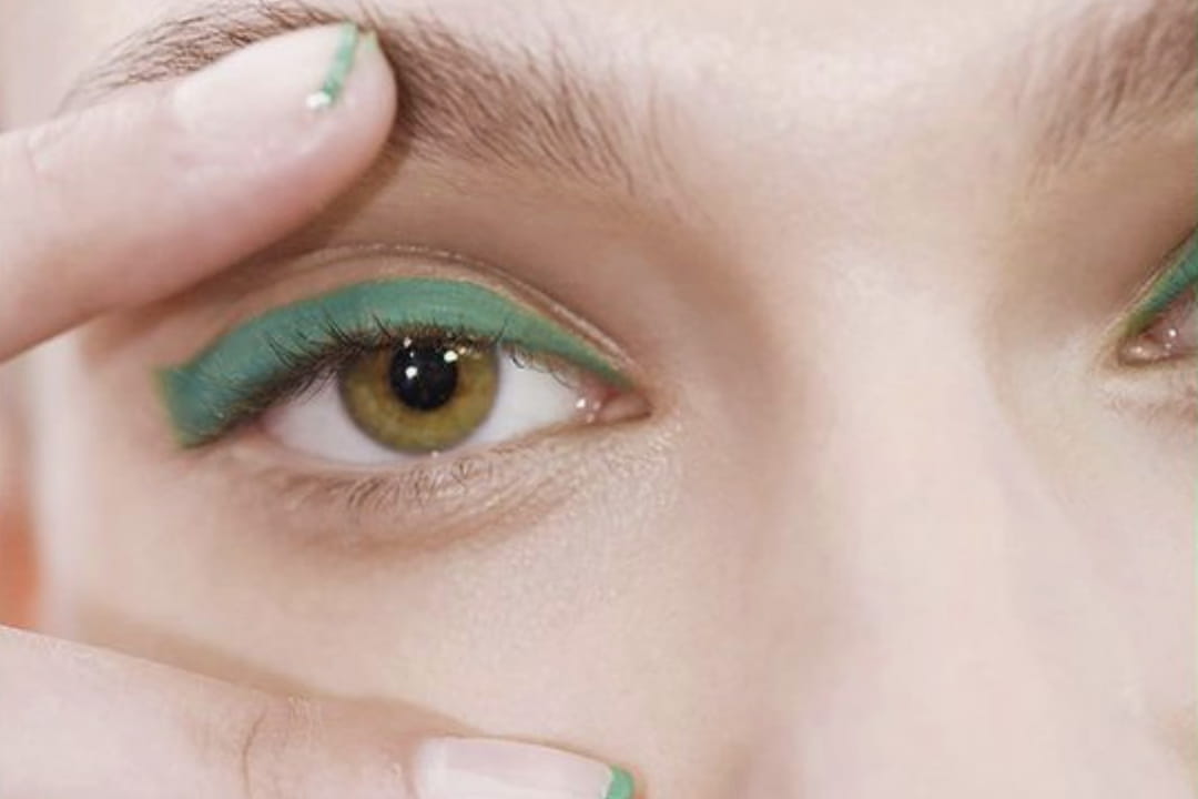 Eyeliner vert