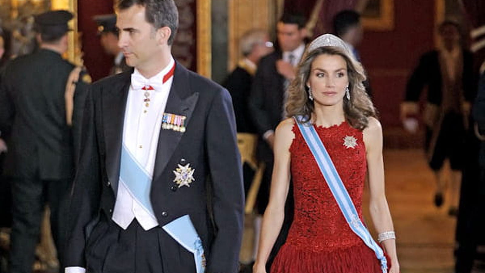 Letizia d'Espagne le 21 avril 2009