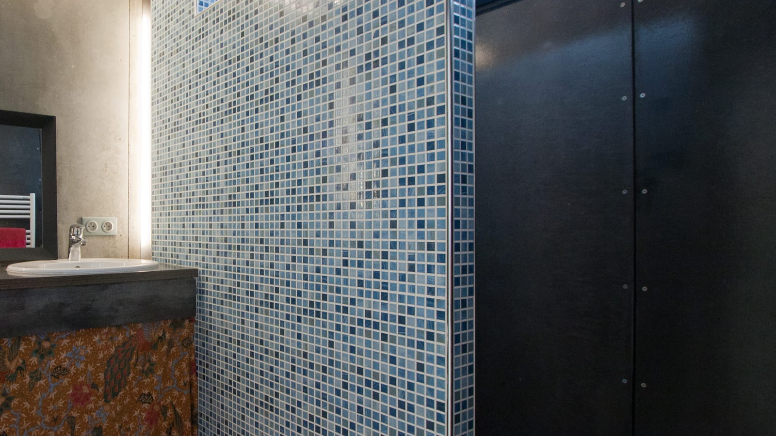 Noir et mosaïque