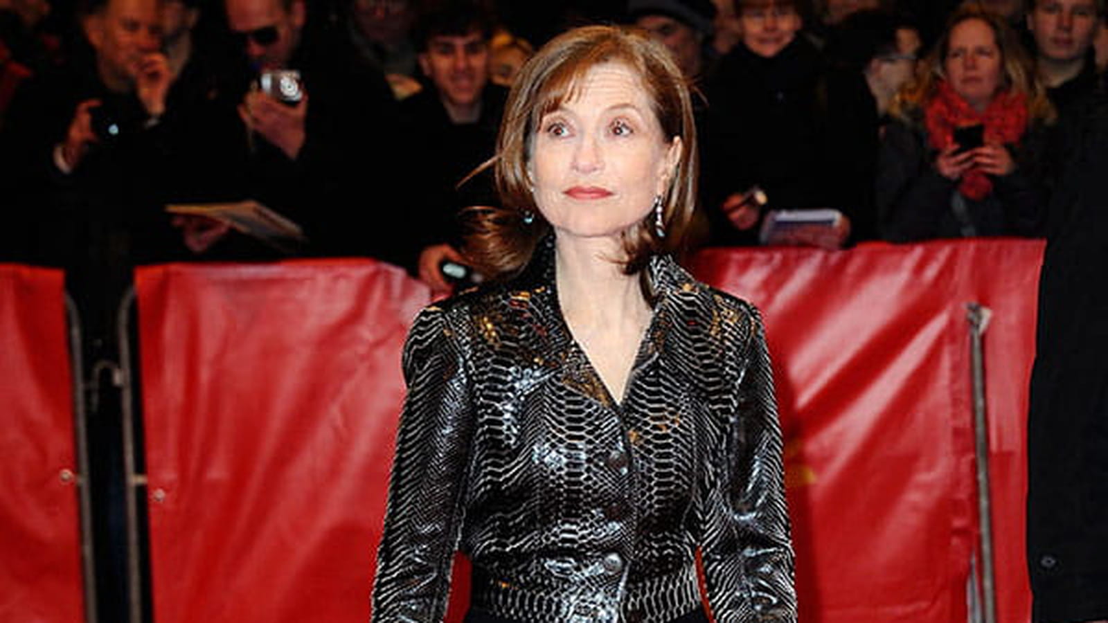 Isabelle Huppert le 13 février 2016 